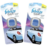 Febreze 2 mL (0.06 FL OZ) Car Vent Clips Air Freshener and Odor Eliminator, Midnight Storm Scent (2 CLIPS)