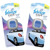 Febreze 2 mL (0.06 FL OZ) Car Vent Clips Air Freshener and Odor Eliminator, Midnight Storm Scent (2 CLIPS)