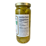 Old South Tomolives Pickled Green Tomatoes (2 Pack, 16 oz each) bundled with 4 count Lara's Gourmet Passion coasters
