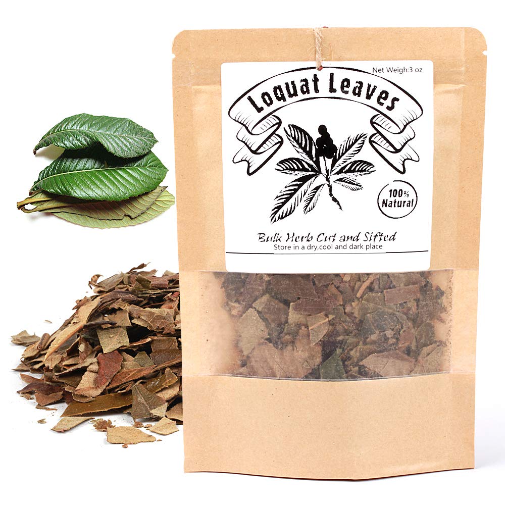 EidolonGreen [China Medicinal Herb] Loquat Leaf (Eriobotrya Japonica/???/Pipaye/???) Pure Natural Dried Loose Leaves 3 Oz(88g)