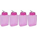 Rubbermaid Juice Box, Litterless, 8.5 Oz / 250 Ml (Pack of 4)-Pink