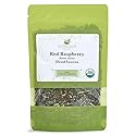 Biokoma Organic Red Raspberry Leaf 50g 1.76oz Dried Cut & Sifted Rubus Idaeus Healthy Pregnancy Support Resealable Pouch USDA Organic Herbal Tea