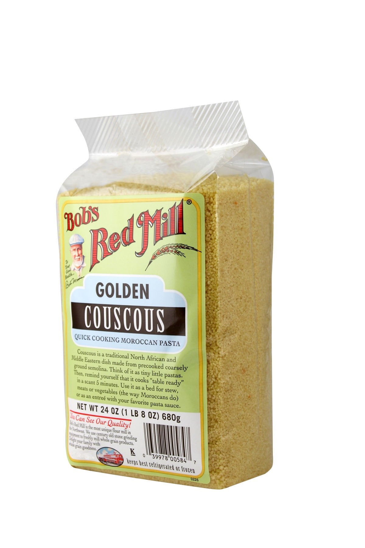 Bob's Red Mill Golden Couscous, 24 Oz (4 Pack)