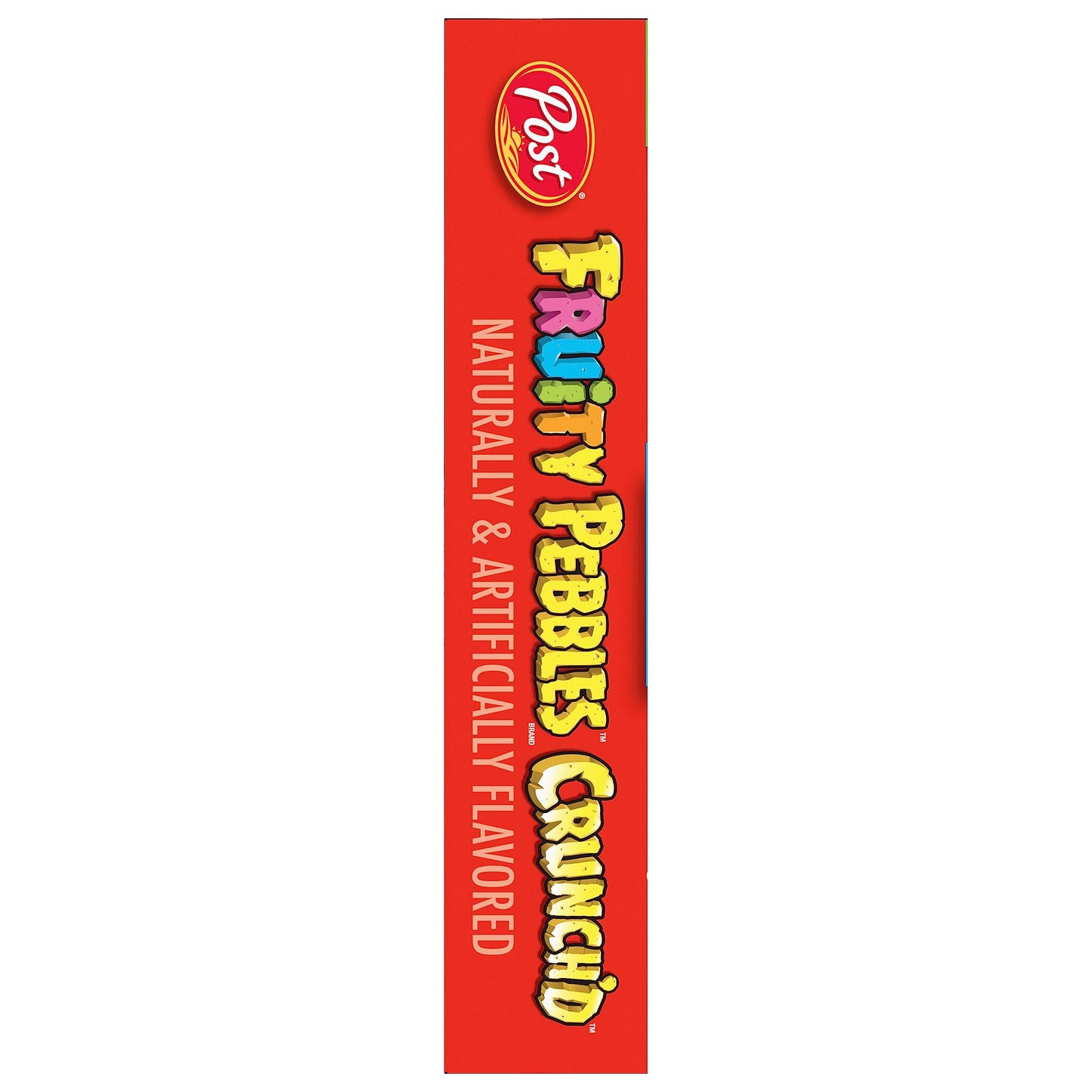 Post Fruity PEBBLES Crunch'D Cereal, 16.5 OZ Box