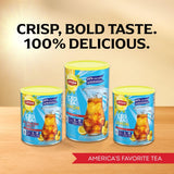 Lipton Iced Tea Mix, Lemon Flavor Black Iced Tea, Reduced Sugar, Makes 28 Quarts