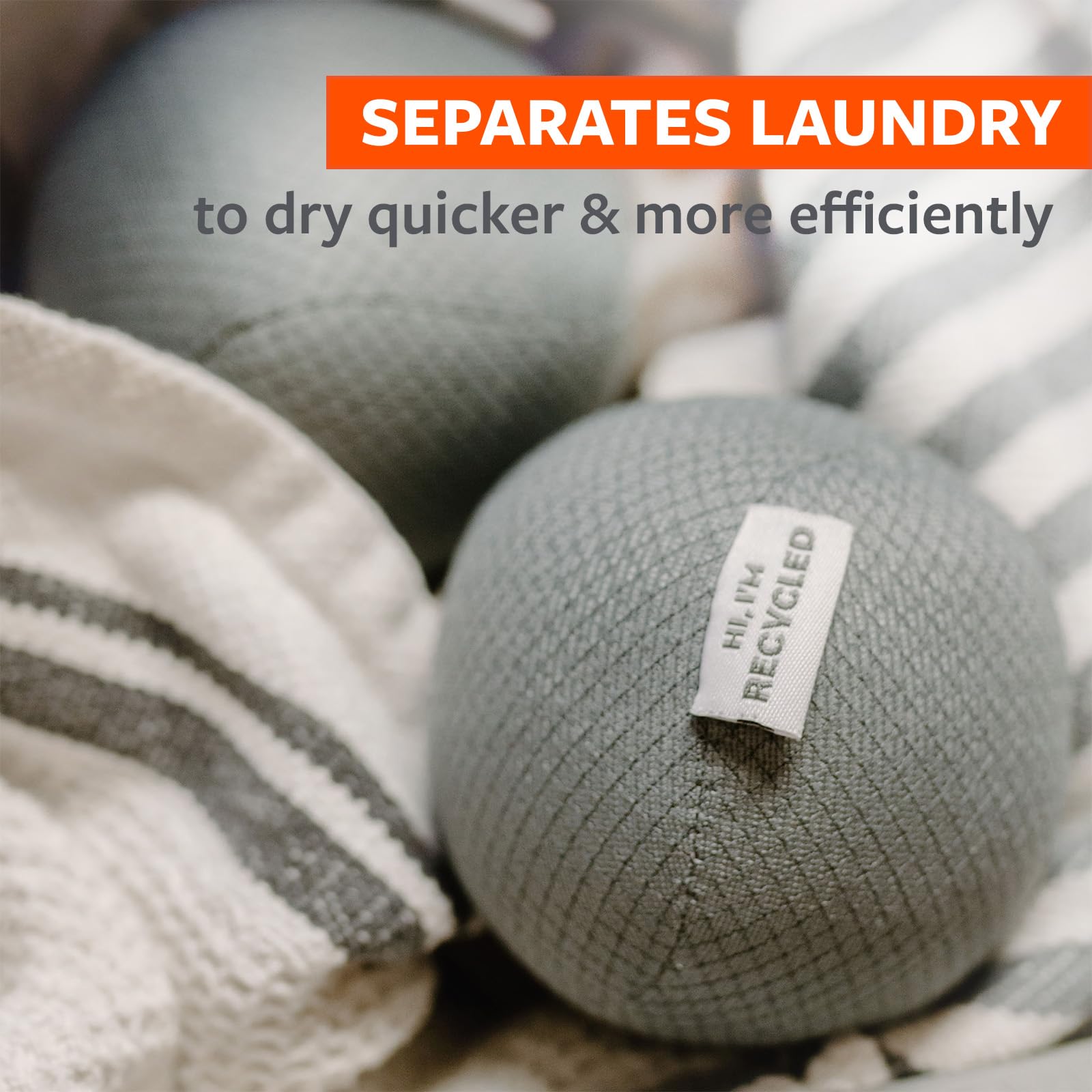 Full Circle Loads of Fun Anti-Static Dryer Balls - Reusable Alternative to Fabric Softener and Laundry Dryer Sheets, Removes Static, Quiter & Lasts