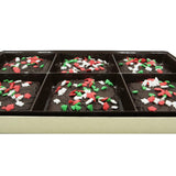 Philadelphia Candies Christmas Happy Holidays Gift, Dark Chocolate Covered Graham Crackers, 6 Ounce