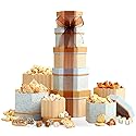 Broadway Basketeers Celebration Gift Tower with Sweets & Nuts
