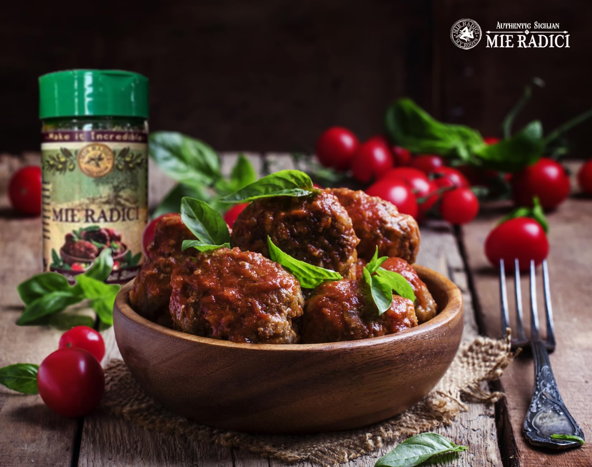 Mie Radici Variety Pack of Spices Blends - Fresh Dried Herbs - No Salt or Chemicals Added - Comes in Various Flavors | Original Sicilian Spice, Award