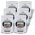 French Market Coffee & Chicory Restaurant Blend Medium-Dark Roast Ground Coffee, 12oz Can (Pack of 6)