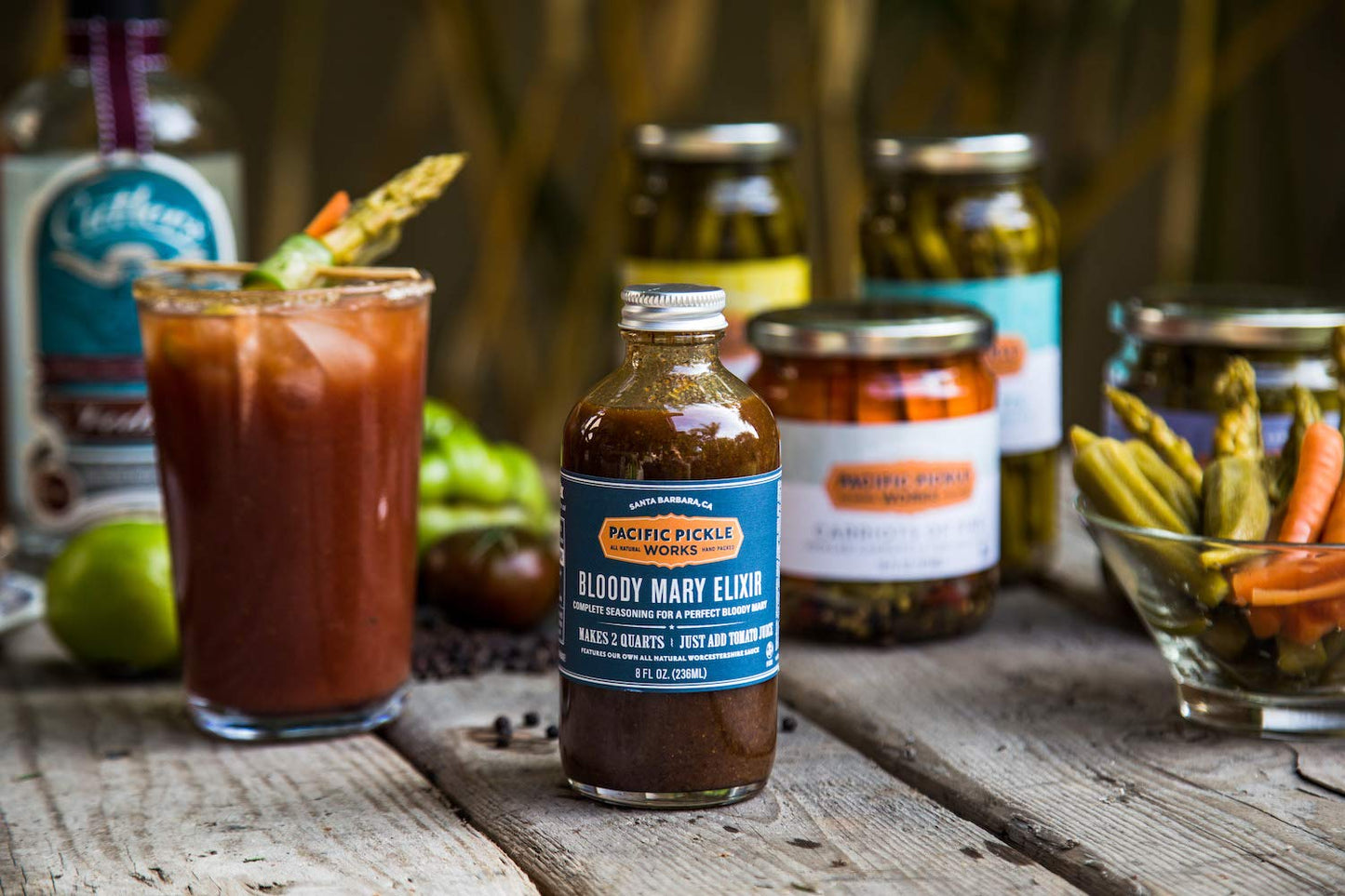 Bloody Mary Elixir (2-pack) - All natural Bloody Mary seasoning mixer 8oz