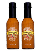 Grandma's Pineapple Pepper Sauce, NON GMO, Vegan, Gluten Free, Low Sodium MEDIUM Heat Hot Sauce with Incredible Flavor and Kick of Heat 5oz Woman