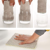 kimteny Cleaning Cloths Kitchen Towels Microfiber Washcloths Lint Free Dish Cloth Reusable Dishtowels Household Super Absorbent Fast Drying, 10"x10"