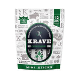Krave, Meat Sticks Minis, Chimichurri flavor - (0.5 Ounce Sticks, Pack of 12) - 100% Grass Fed Beef, 45 Calories Per Stick, Good Source of Protein