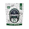 Krave, Meat Sticks Minis, Chimichurri flavor - (0.5 Ounce Sticks, Pack of 12) - 100% Grass Fed Beef, 45 Calories Per Stick, Good Source of Protein