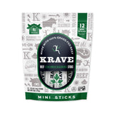 Krave, Meat Sticks Minis, Chimichurri flavor - (0.5 Ounce Sticks, Pack of 12) - 100% Grass Fed Beef, 45 Calories Per Stick, Good Source of Protein