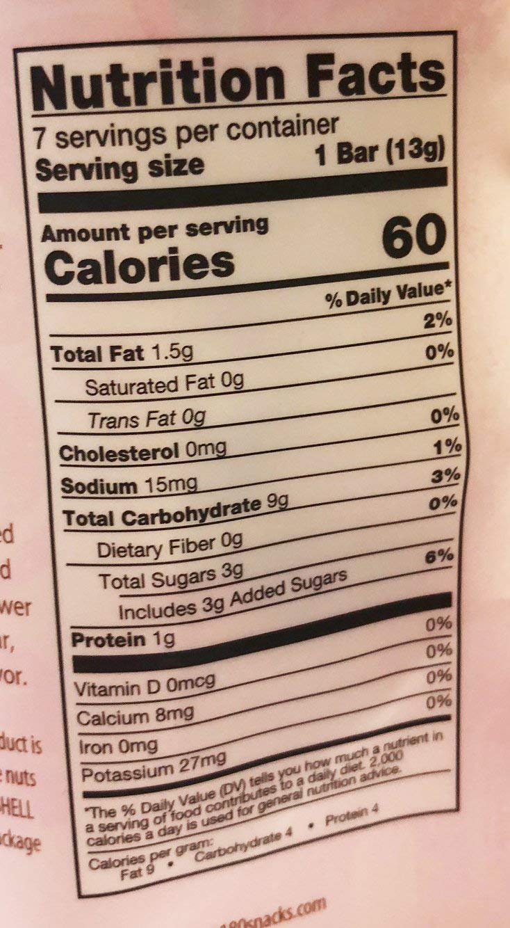 180 Snacks Skinny Almond and Rice Bar with Himalayan Salt 2 Pack (Cranberry)