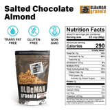 Olde Man Granola Gluten Free Granola - Non-GMO Healthy Granola Cereal - Soft Whole Grain Oats, Butter, Brown Sugar - Handmade in Colorado (Salted