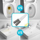 Simple Life Pumice Stone Toilet Bowl Cleaner | Toilet Pumice Stone with Extra Long Handle | Scouring Stick for Toilet Cleaning, Stain Removal on