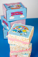 Hello Kitty & Friends Happy Birthday Sweet Treat Gift Box - Includes 1 Jumbo Strawberry Milk Crispy Treat with Edible Design, Ready-to-Gift Unique
