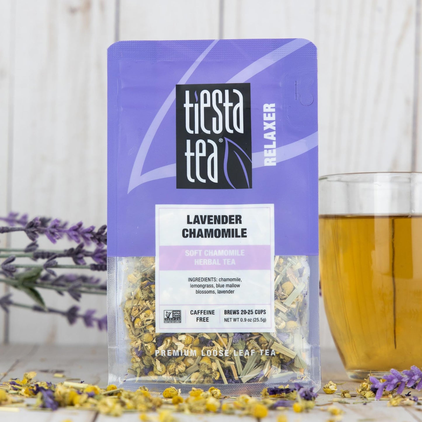 Tiesta Tea - Top Loose Leaf Tea Gift Box, Medium Caffeinated Assorted Blends, 3 Pouched Bags for Hot & Iced Brews Variety Pack, Green, Herbal, Fruity