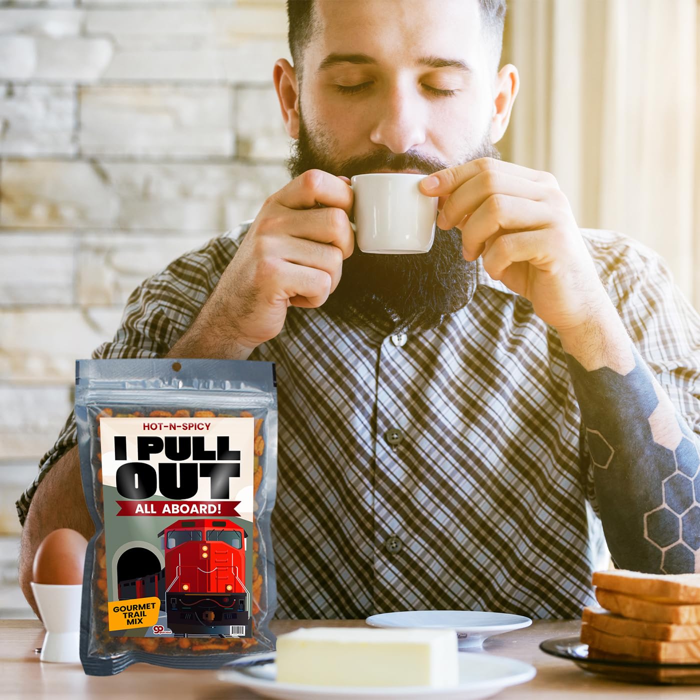 I Pull Out Train Trail Mix - Premium Nutty, Fruity Snacks - Gourmet Blend for Delightful Energy Snacking and On-the-Go Enjoyment