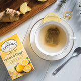Twinings Herbal Tea Bags Variety 6-Pack - Naturally Caffeine-Free Teas, Peppermint, Red Rooibos, Lemon & Ginger & Camomile Varieties, 20 Count Each