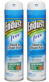 Endust Fragrance Free Hypo-Allergenic Dusting and Cleaning Spray, 10 Ounce
