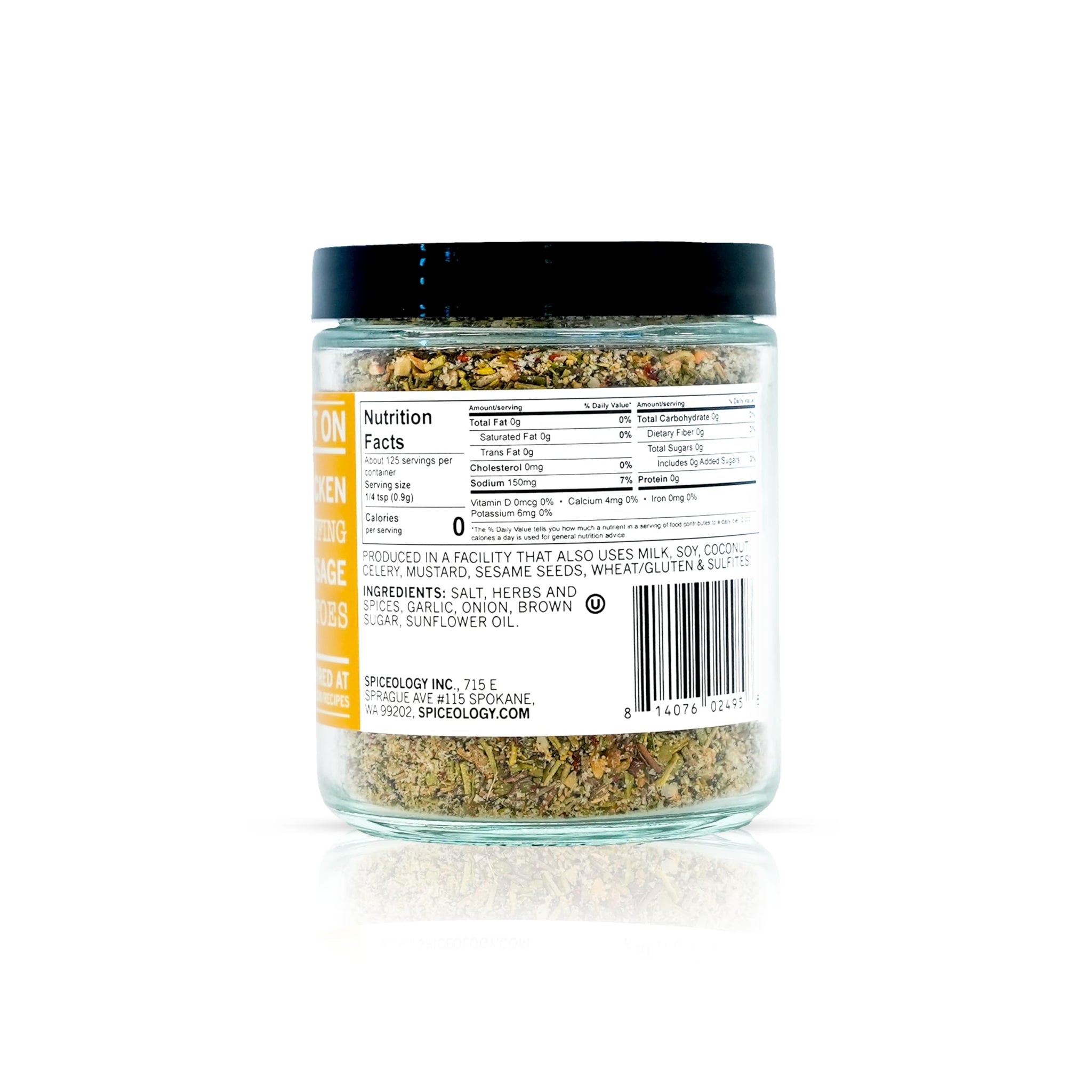 Spiceology - Turkey Rub - Savory Poultry Seasoning and Spice Blend - Use On: Pork, Turkey, Chicken, Stuffing, Sausage, and Potatoes - 4 oz