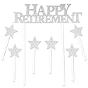 Beistle Happy Retirement Cake Topper - 1 Pc