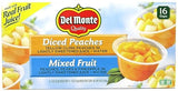Del Monte Fruit Cups Variety - 16/4 oz. cups