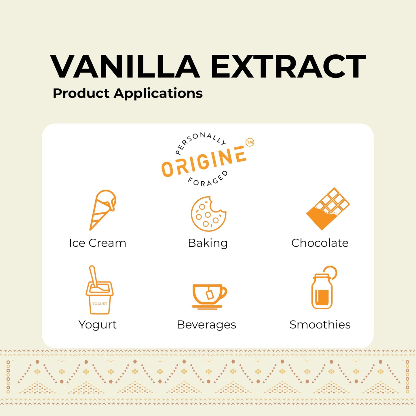 ORIGINE Pure Indonesian Vanilla Bean Paste (4 fl oz) | Non-GMO, Kosher, Rainforest Alliance Certified