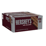 HERSHEY'S Milk Chocolate King Size, Candy Bars, 2.6 oz (18 Count)