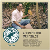 Chocolove Creamy Milk Chocolate Bars | 33% Cocoa | Crafted with Silky Premium Chocolate | Non-GMO, & Gluten-Free, 3.2 oz Bar (12 Pack)