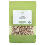 Biokoma Organic Chicory Root 100g 3.55 oz Dried Cut Coffee Substitute USDA Organic Herbal Tea Caffeine-Free Digestive Health Resealable Moisture Proof
