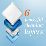 Tide evo Laundry Detergent Free & Gentle Works on 100% of Common Stains Concentrated Travel Detergent HE Compatible and Instant Dissolve Fights Stains