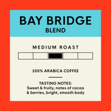 San Francisco Bay Ground Coffee, Bay Bridge Blend (28 oz Bag), Medium Roast Coffee