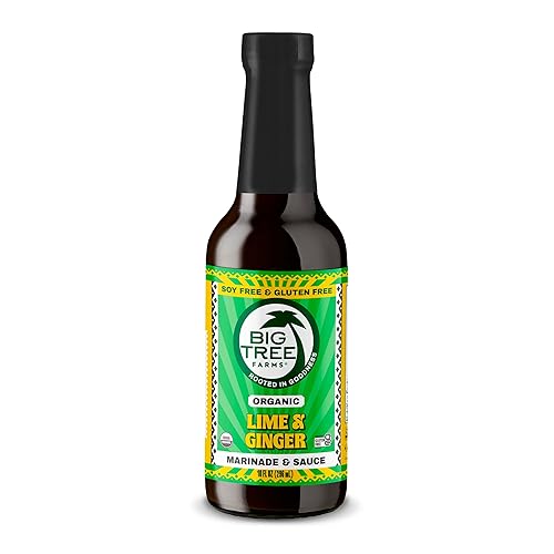 Big Tree Farms Organic Coco Aminos - Liquid Coconut Aminos, Soy-Free Sauce, Low Sodium, Soy Alternative, Gluten Free, Kosher, Marinade & Sauce