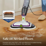 Bissell SpinWave Pet Hard Floor Corded Spin Mop, Electric Floor Cleaner with Washable Pads for Stain Removal on Sealed Hard Floors, 20399