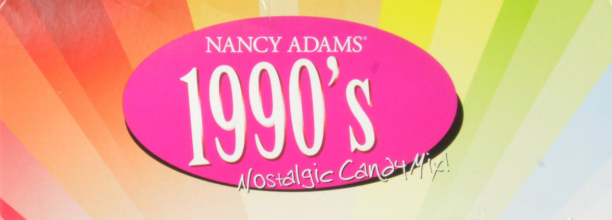 1990s Nancy Adams Nostalgic Candy Mix Gift Box 9.75 Oz. Gift Basket Classic 90's Candy