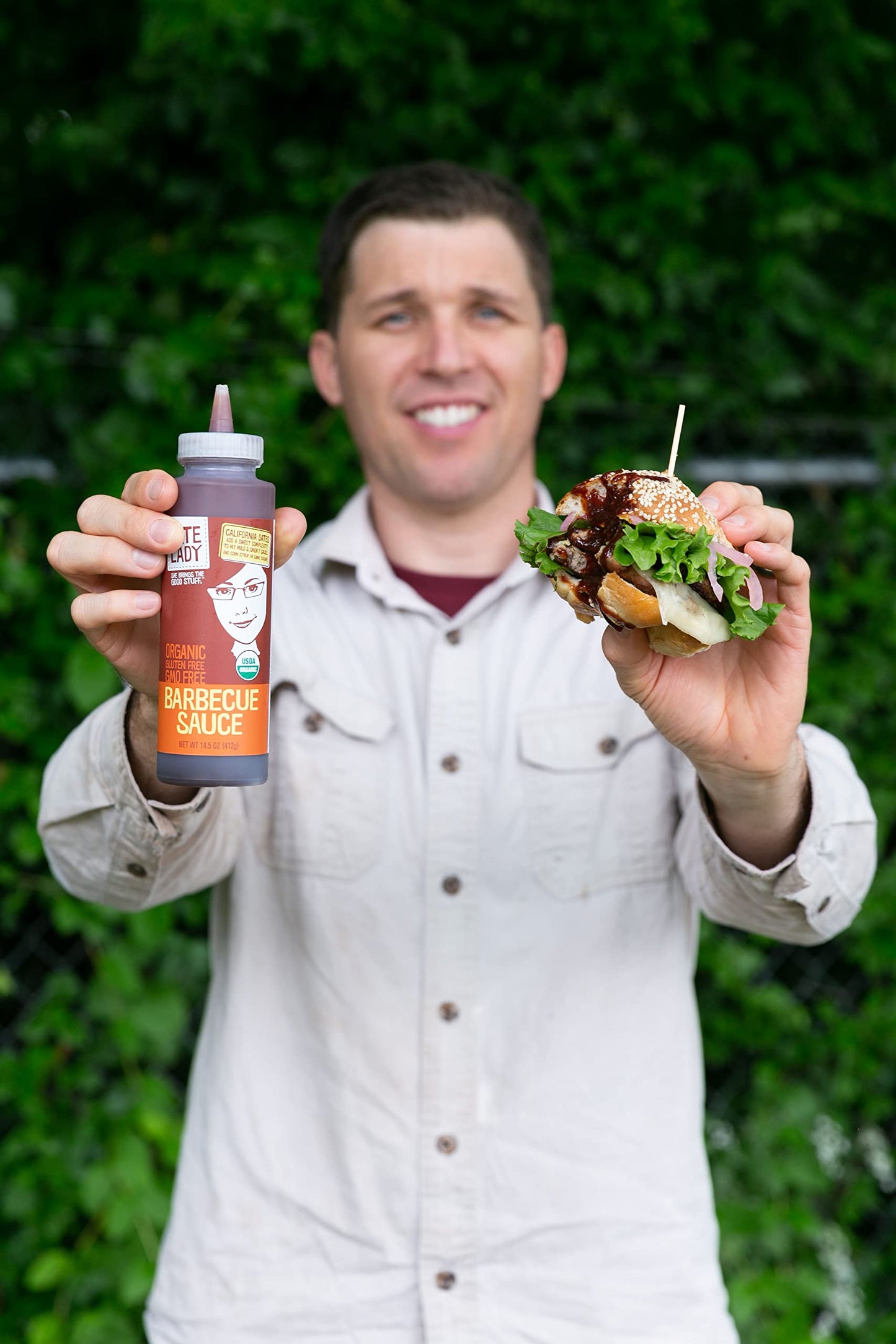 BBQ Sauce, Organic and Sweetened With Dates, 22 oz - Date Lady