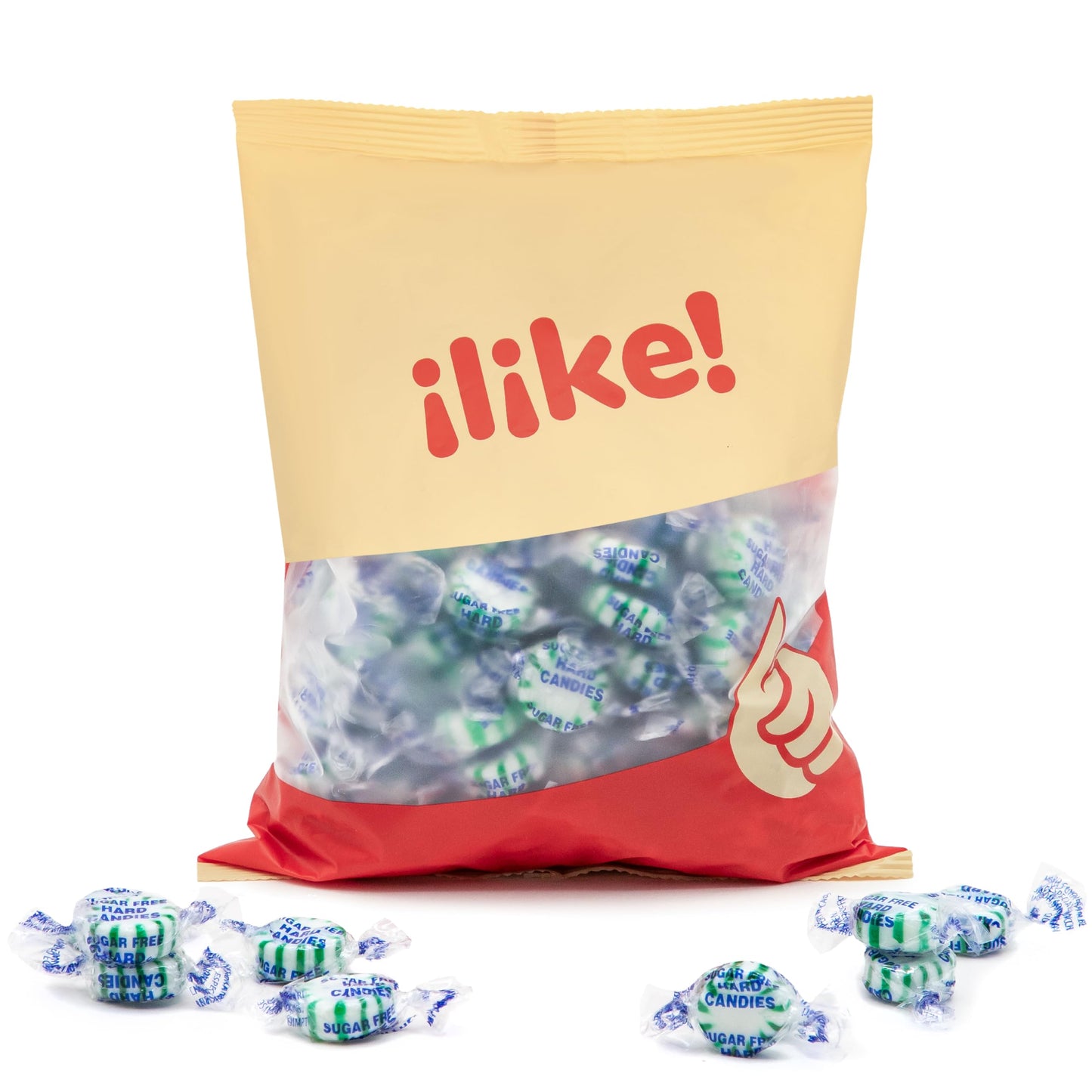 Sugar-Free Starlights Spearmint Hard Candy, 1-Pound Pack