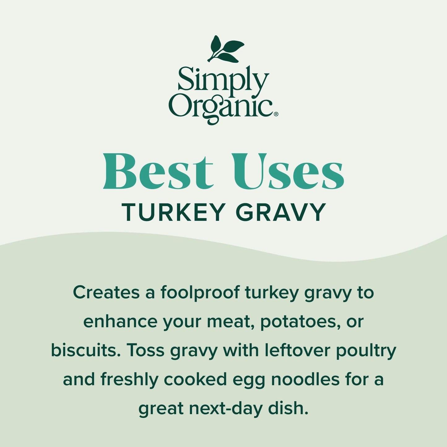 Simply Organic, Turkey Flavored Gravy Mix, 0.85 Oz