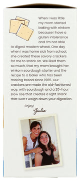 Jovial Rosemary Sourdough Einkorn Crackers 4.5 Oz