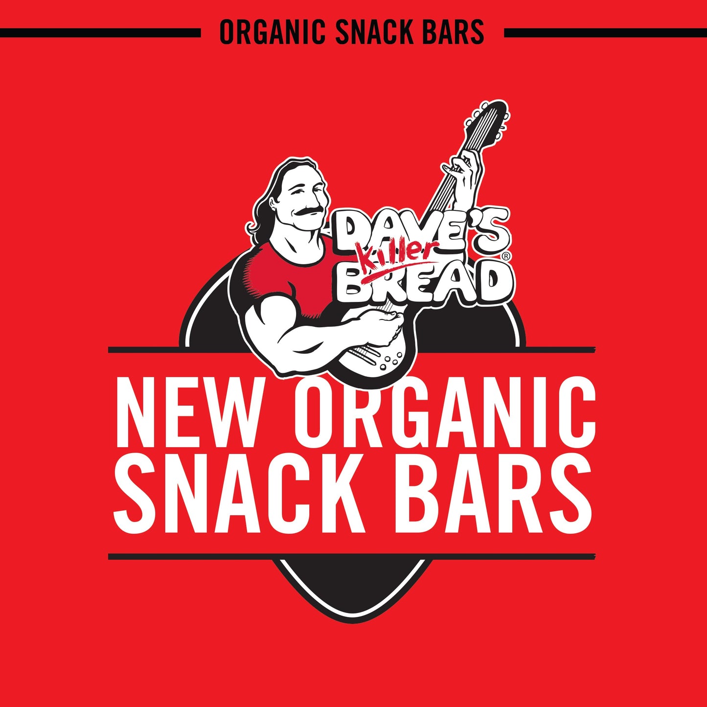 Dave's Killer Bread Cocoa Brownie Blitz Organic Snack Bars, 4 Individually Wrapped Snack Bars