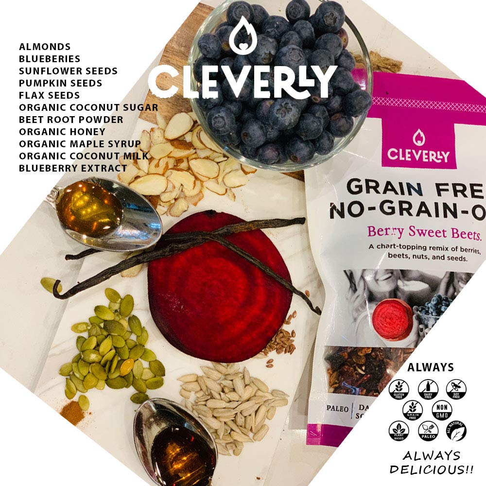 NO-GRAIN-OLA - Grain Free Granola | Paleo Friendly Healthy Snacks | Natural, Dairy Free, Soy Free, No Refined Sugars, Non GMO (8oz bags, 3 Bags Per
