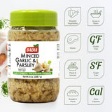 Badia Minced Garlic & Parsley, 8 oz - Aromatic Garlic and Fresh Parsley Blend