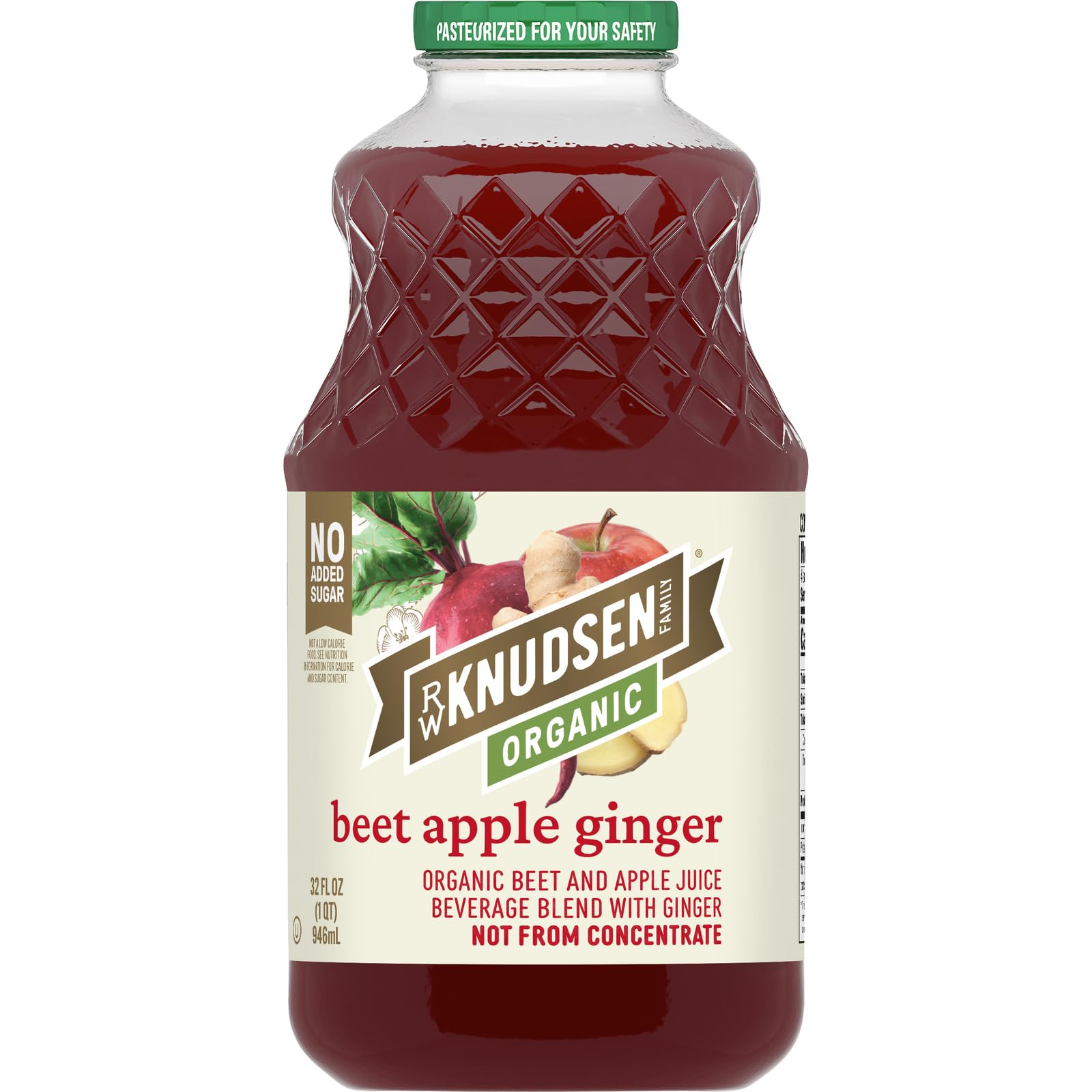RW Knudsen Organic Beet Apple Ginger Juice Beverage, 32 FZ
