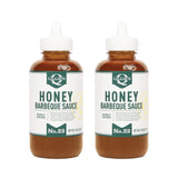 Lillie's Q Honey Barbecue Sauce, Naturally Sweetened with Honey & Date Syrup, No Refined Sugar, BBQ Sauce for Ribs, Chicken Wings, Grilling & Dipping