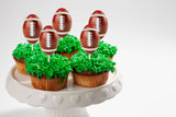 Football Candy Lollipops Bulk - Individually Wrapped Football Shaped Suckers - Sports Candy for Football Party Favors, Team Treats, Game Day Snacks